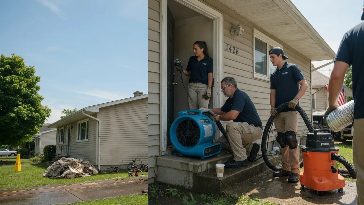Water Damage Restoration in Carbon, IN near me